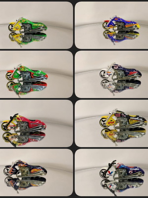 Hot Wheels 1999 Racing NASCAR Scorchin Scooter Series πλήρες σετ 16 τεμαχίων σαν καινούργιο