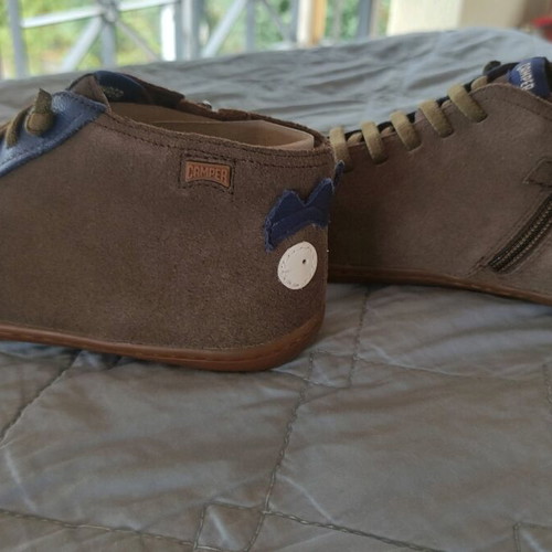 Camper kids shoes new, size 34, gray and brown