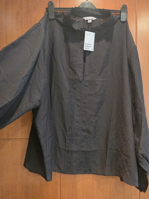 Μπλούζα H&M XXL καινούργια, μαύρη