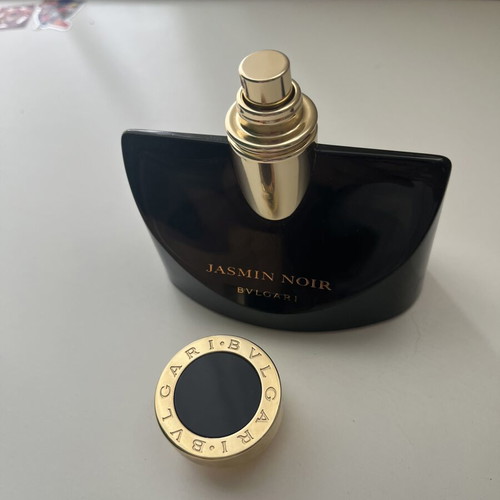 Jasmin Noir Bvlgari perfume 100 ml used, rare 2014 batch