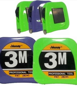 Tape measure roll 3m