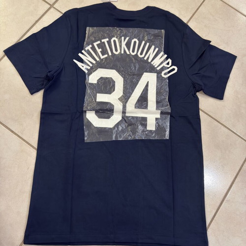 Nike Giannis Antetokounmpo #34 Hellas Jersey Tee new authentic, size M