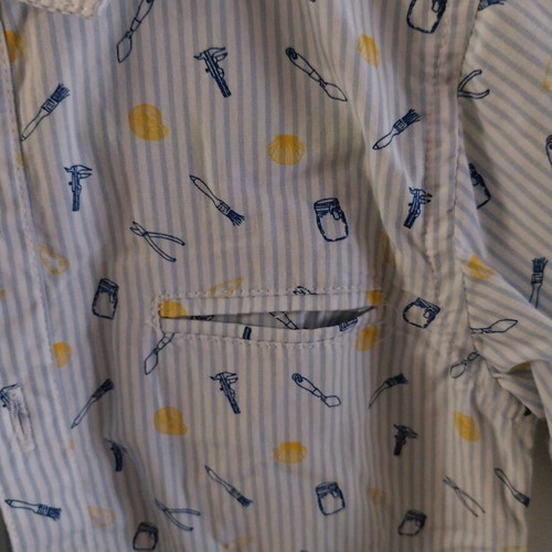 Mayoral Kids Shirt Like New For 2 Years Blue Yellow