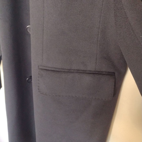 Loro Piana men's wool coat like new, dark blue, size 50