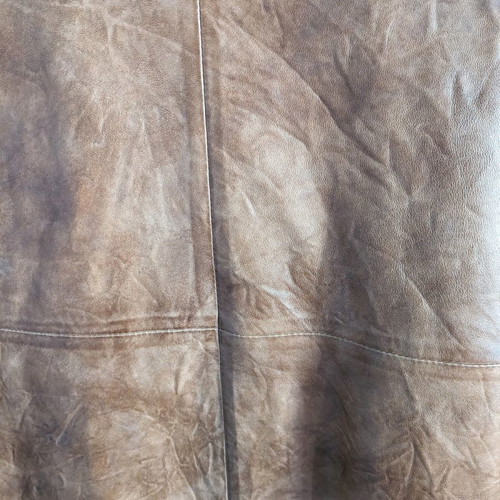 Vintage Gestuz leather jacket like new, brown, size 36