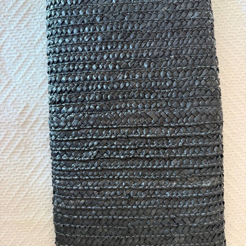Fullah Sugah black clutch handbag