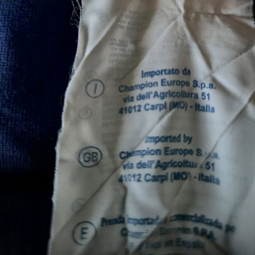 Champion sweatshirt without hood like new, size XL, blue