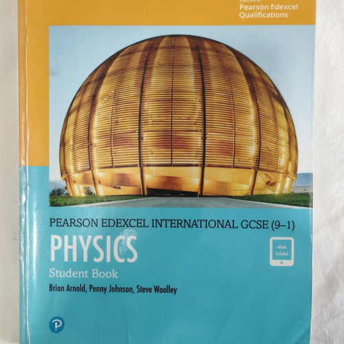 Pearson Edexcel International GCSE Physics Student Book 2017, like new