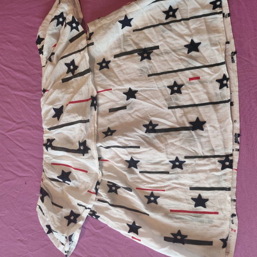 Crop top multicolor like new, one size