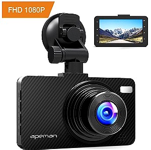 Apeman C450 Κάμερα DVR Αυτοκινήτου 1080P με Οθόνη 3" για Παρμπρίζ με Βεντούζα