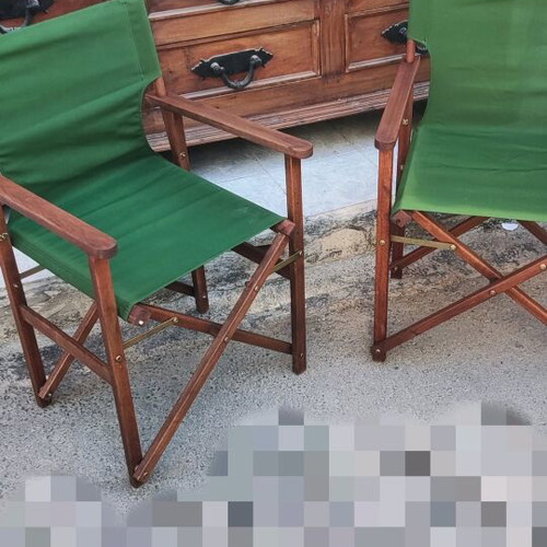 Director chairs and table set like new