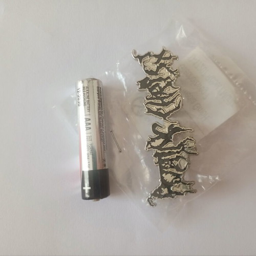 Rotting Christ Pin new, silver color