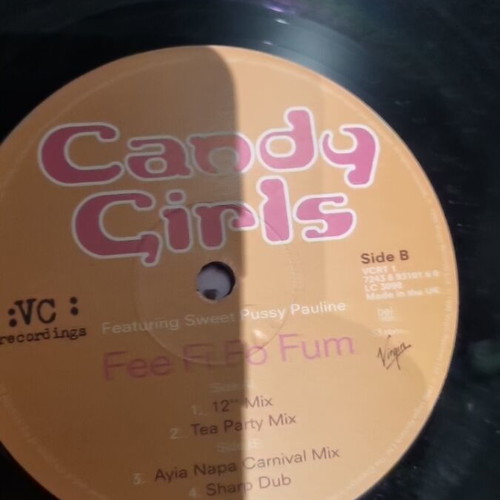 Candy Girls vinyl record used