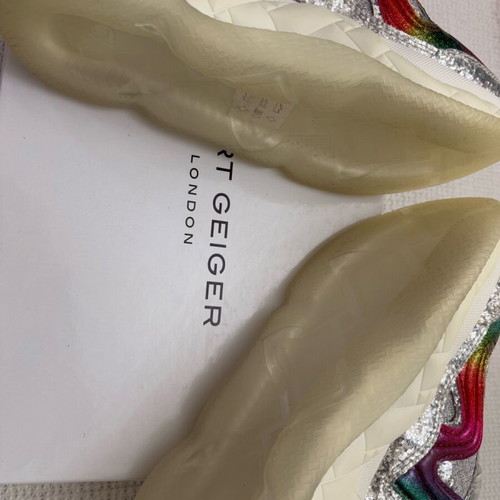 Kurt Geiger London sneakers size 39 new, white multicolor