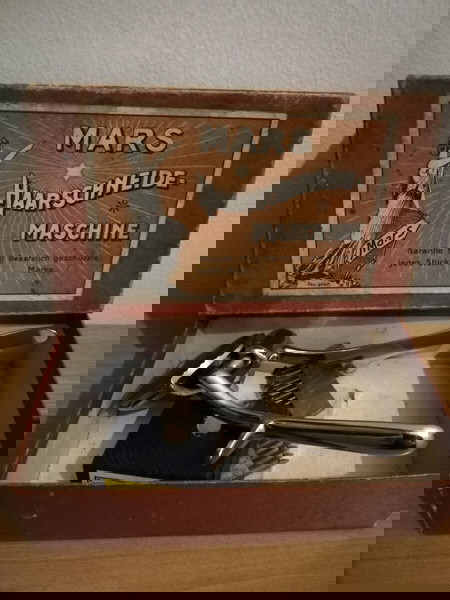 Αντικα κουρευτικη μηχανη Mars, με κουτι και ανταλλακτικα