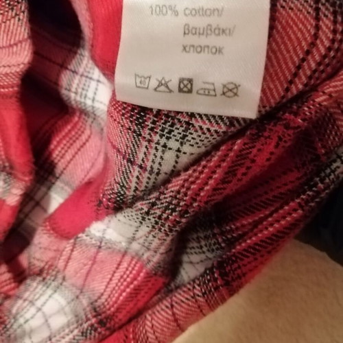 Harmony cotton flannel pajama set like new size L