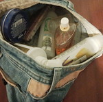 Denim case for items refurbished