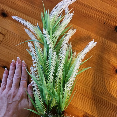 Decorative aquarium plant like new