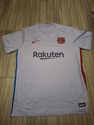 Nike FC Barcelona 2021/22 Away Jersey Purple like new