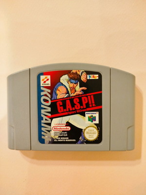 G.A.S.P!! Nintendo 64 game used, fighting