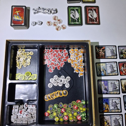 Runebound 2nd Edition board game used