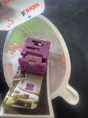 Kinder Joy Minecraft παιχνίδι με τα χαρτιά του καινούργιο