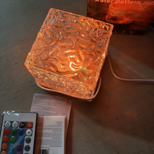USB Dynamic Water Pattern RGB LED Light with Remote