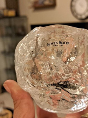 Kosta Boda Snowball by Ann Wolff, set of 6