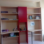 Double bookcase used