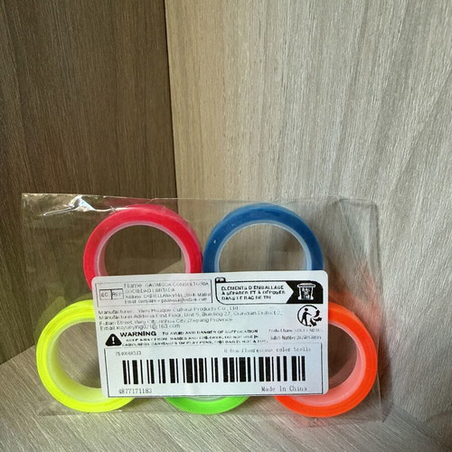 Highlighter tapes, transparent removable, 6mm x 5m