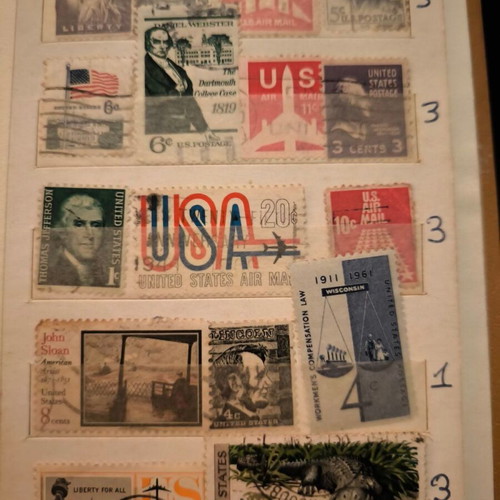 Stamps like new, mixed countries and years, full lot