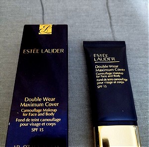 Estee Lauder Double Wear Maximum Cover 2C5 Creamy Tan, 90% Full