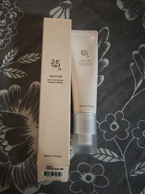 Beauty of the Joseon Retinol Eye Cream 30ml used twice