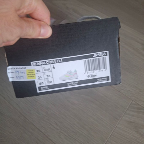 Adidas Runfalcon 5 kids' athletic shoes size 26