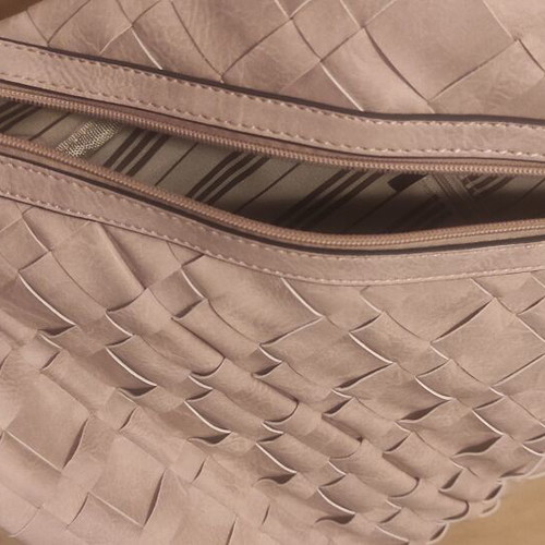 soft pink backpack unused