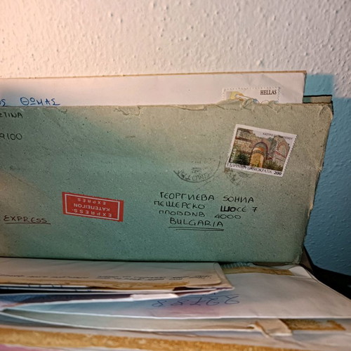 Vintage envelopes with letters and cards used, pack