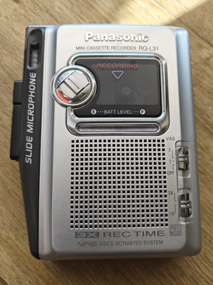 Panasonic portable cassette recorder like new