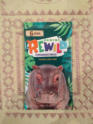Σφραγισμένο φακελάκι Rewild Panini καινούργιο με 6 κάρτες