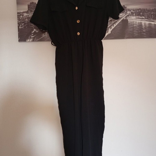 Jumpsuit new, size medium-large, black