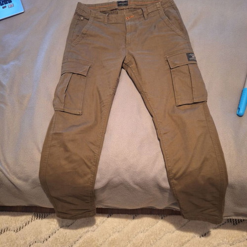 Funky Buddha men's cargo pants brown like new size L