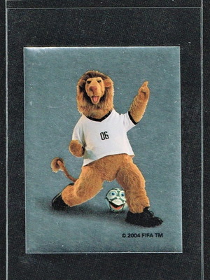 Panini 2006 World Cup Official Mascot sticker