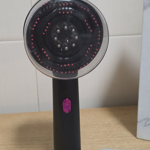 S Symefer Scalp Massage Comb 4 in 1 with Red Light Therapy, new