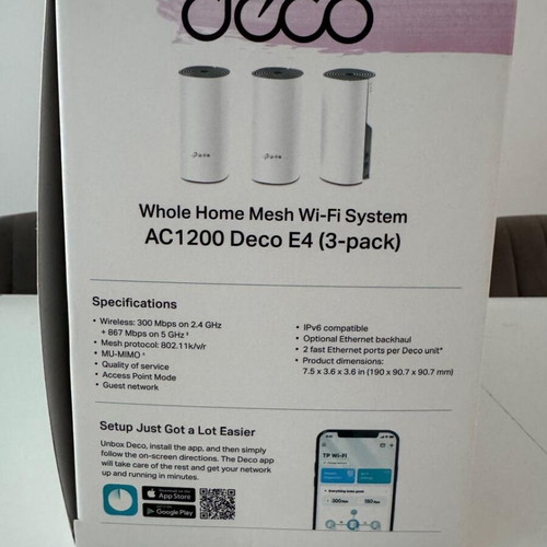 Tp-Link Deco E4 Wi-Fi Extender new