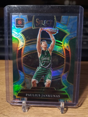 Select Euroleague 2025-26 Paulius Jankunas Blue Camo Zalgiris αριθμημένη κάρτα /99 καινούργιο