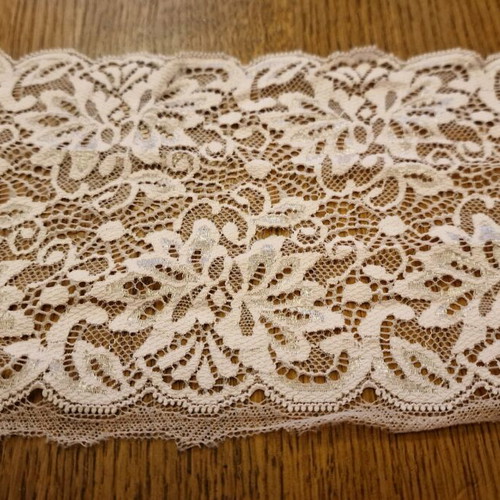 Lace for crafts like new, pink