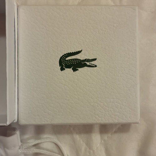 Lacoste bracelet in excellent condition, white