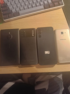 Κινητά Samsung, Poco και Nokia μεταχειρισμένα για ανταλλακτικά