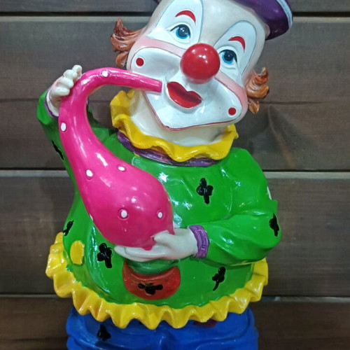 Vintage clown money box like new