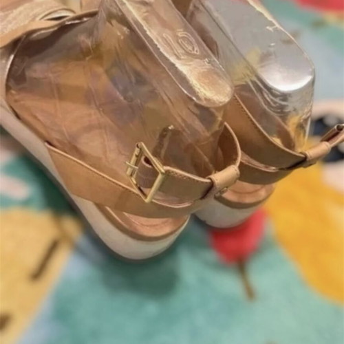 Ugg Australia leather sandals like new, size 41, beige and brown
