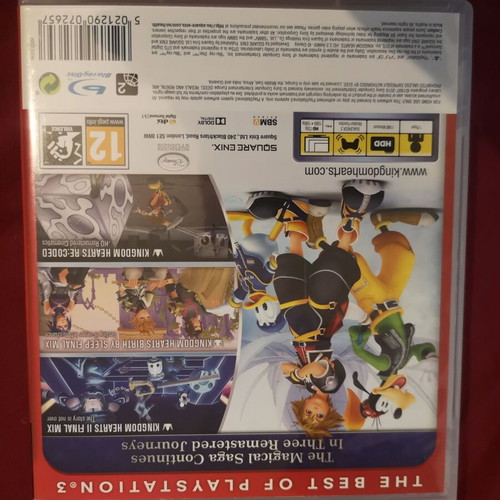 Kingdom Hearts HD 2.5 Remix Essentials PS3 like new